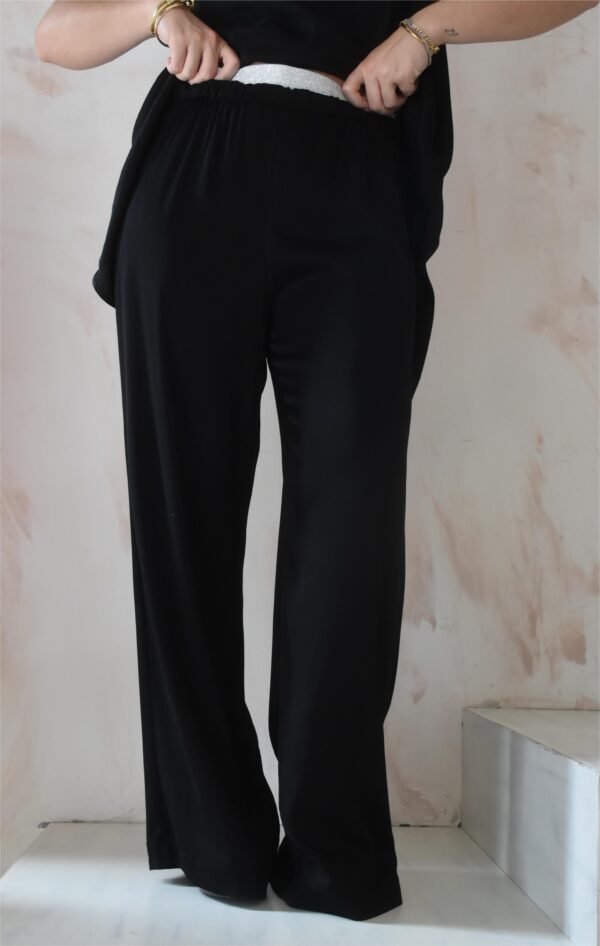 Viscose pants (black)/Athina klo παντελόνι
