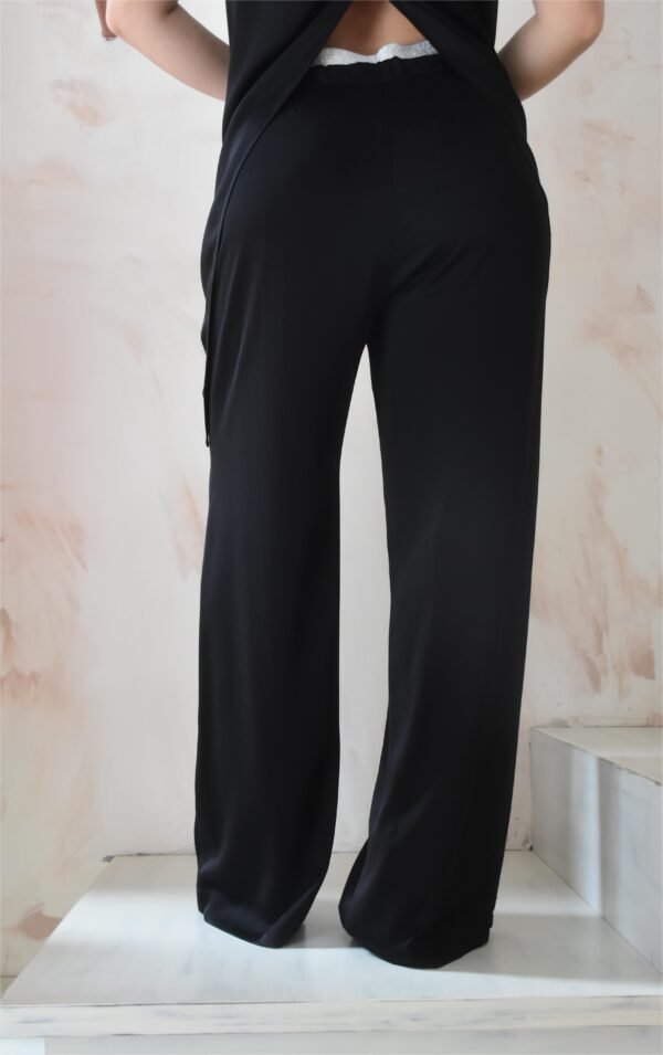 Viscose pants (black)/Athina klo παντελόνι - Image 3