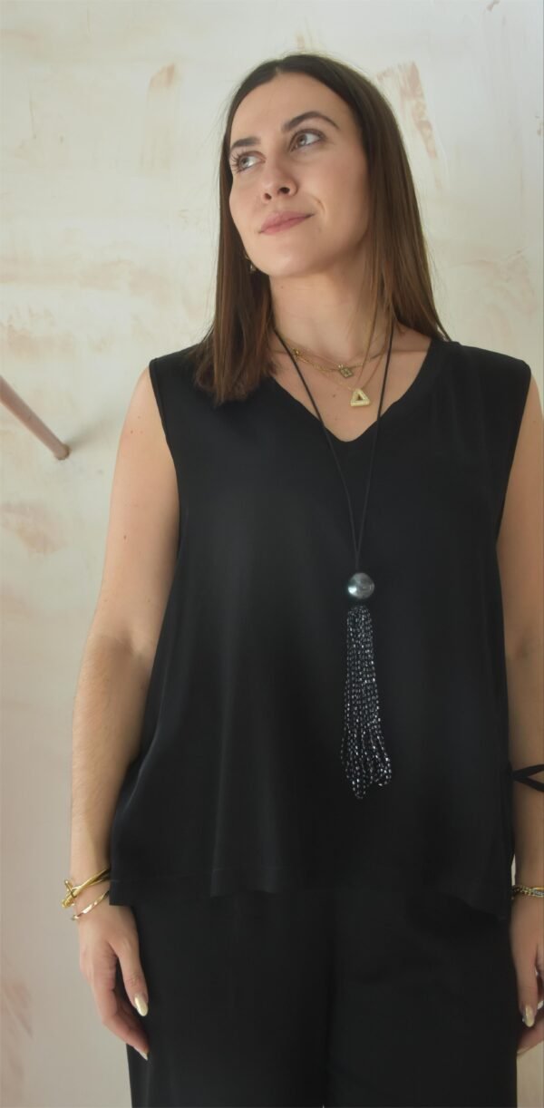 Blouse for all (black)/Athina klo μπλούζα - Image 2