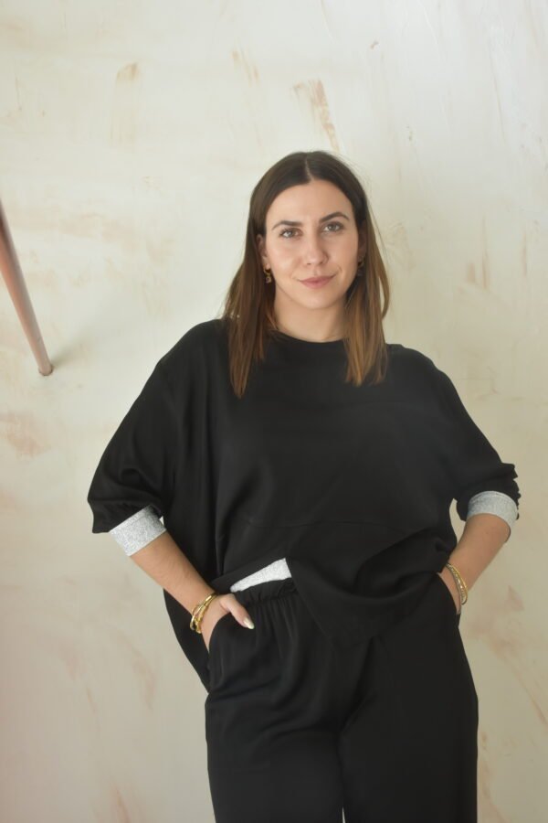 Bob athletic blouse (black)/Athina klo μπλούζα - Image 2
