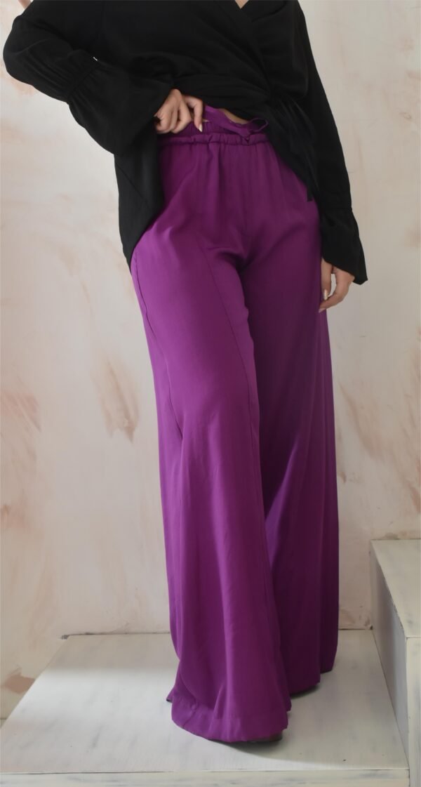 Viscose cabana pants (magenda)/Athina klo παντελόνι - Image 2