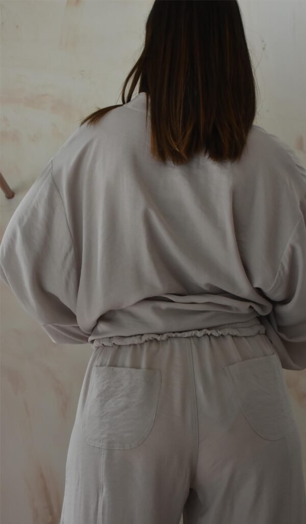 Viscose cabana pants (sand)/Athina klo παντελόνι - Image 3