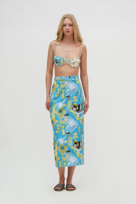 Lilian Skirt (Capri blue)/Hemithea φούστα