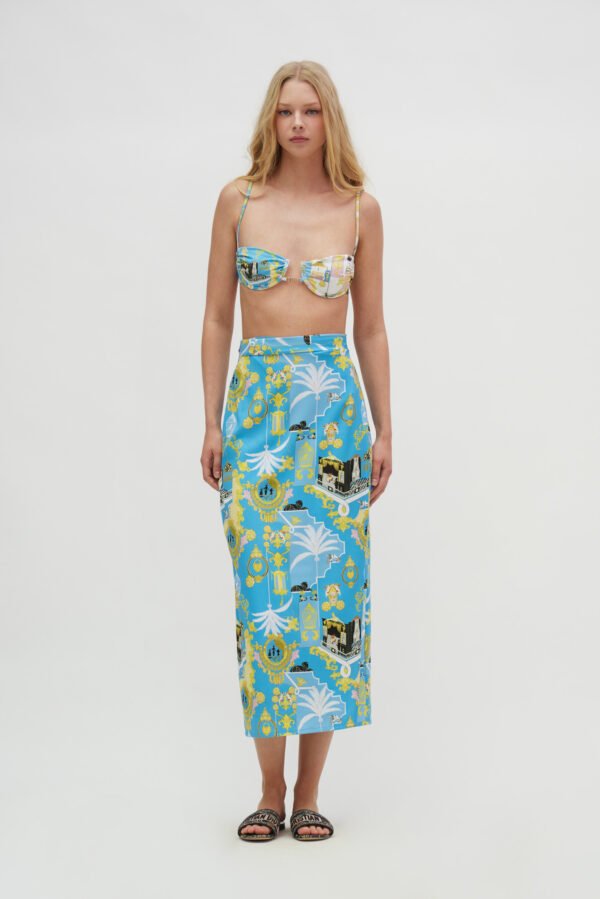 Lilian Skirt (Capri blue)/Hemithea φούστα