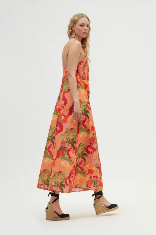 Seattle Dress (Coral)/Hemithea φόρεμα - Image 3