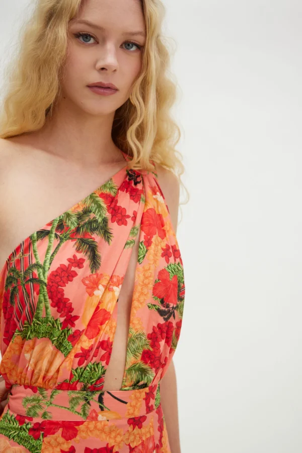 Samer Dress (Coral)/Hemithea φόρεμα - Image 3