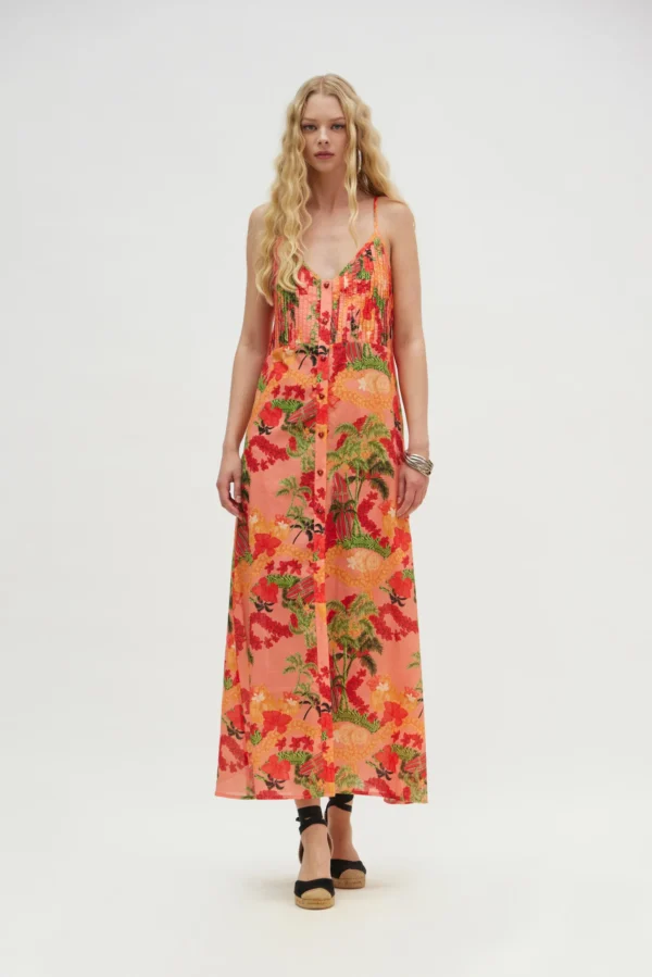 Seattle Dress (Coral)/Hemithea φόρεμα - Image 2