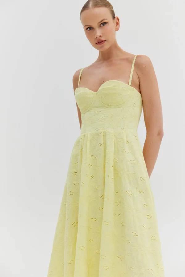 Crystal dress (Banana yellow)/ Hemithea φόρεμα - Image 2