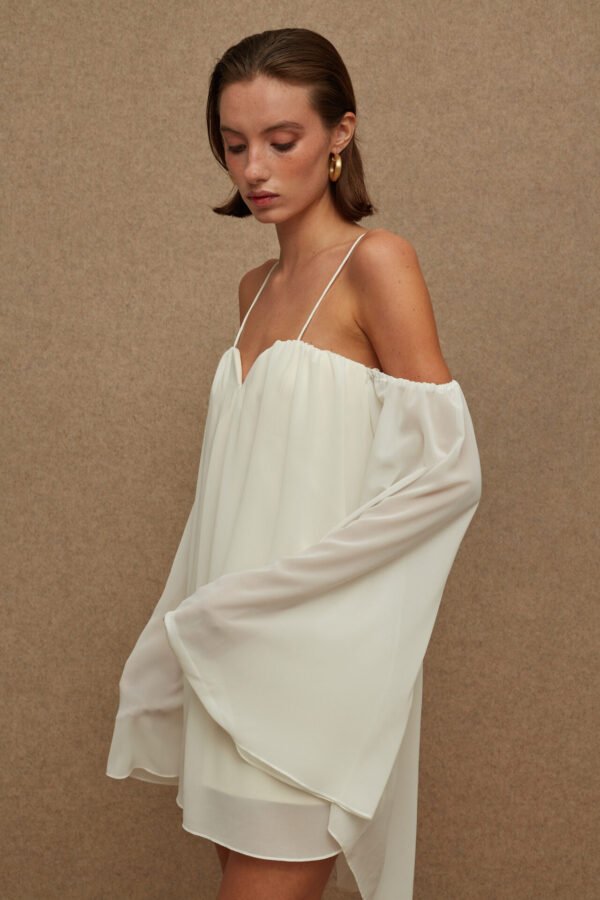 Gigi dress white/La Chaine φόρεμα - Image 4