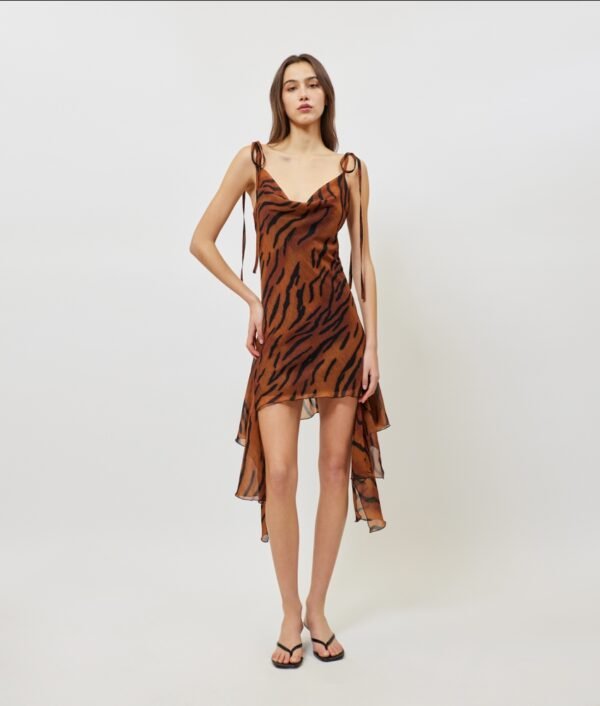 Anya dress (animal print)/Sunsetgo. φόρεμα