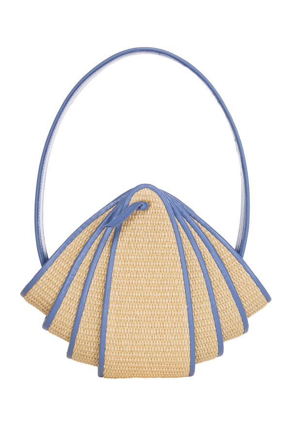 Klelia bag straw blue/La Chaine τσάντα