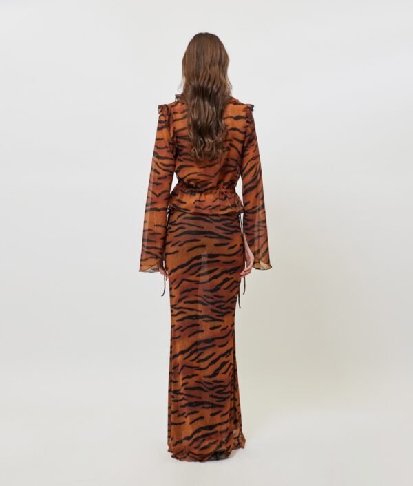 Fiona skirt (animal print)/Sunsetgo. φούστα - Image 2