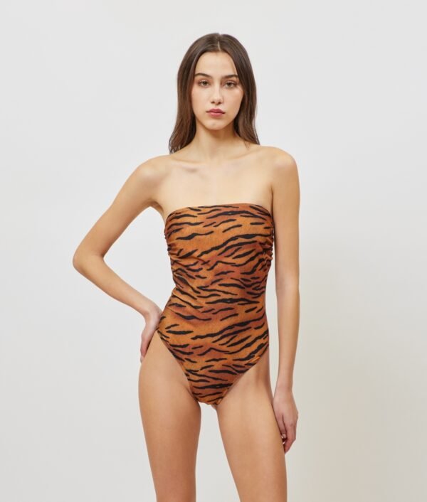 Milena printed one piece (animal print)/Sunsetgo. ολόσωμο μαγιό