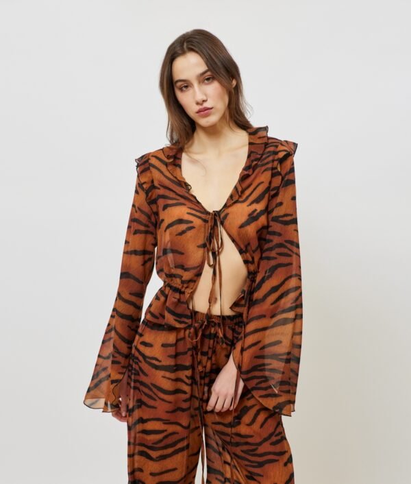 Valentinta top (animal print)/Sunsetgo. top