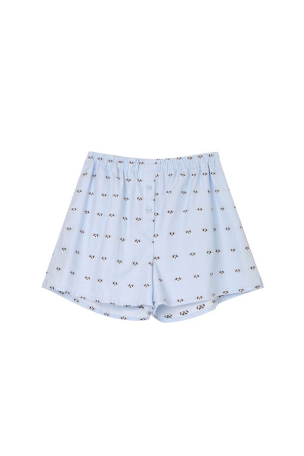 Milk White shorts pet (light blue)
