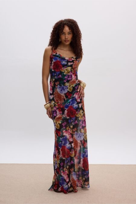Layla Maxi Dress/Ciel concept φόρεμα