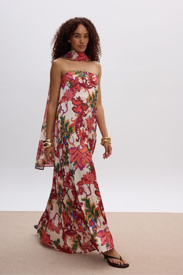 St. Tropez Strapless Dress/CIel concept φόρεμα στράπλες - Image 4