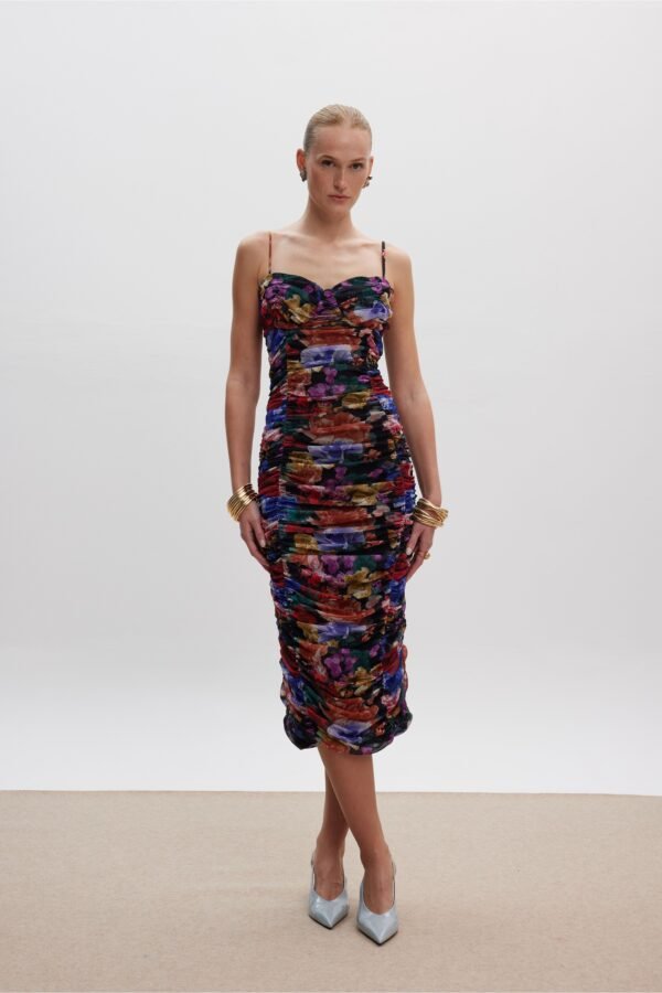 Layla Mesh Dress/Ciel concept φόρεμα - Image 2