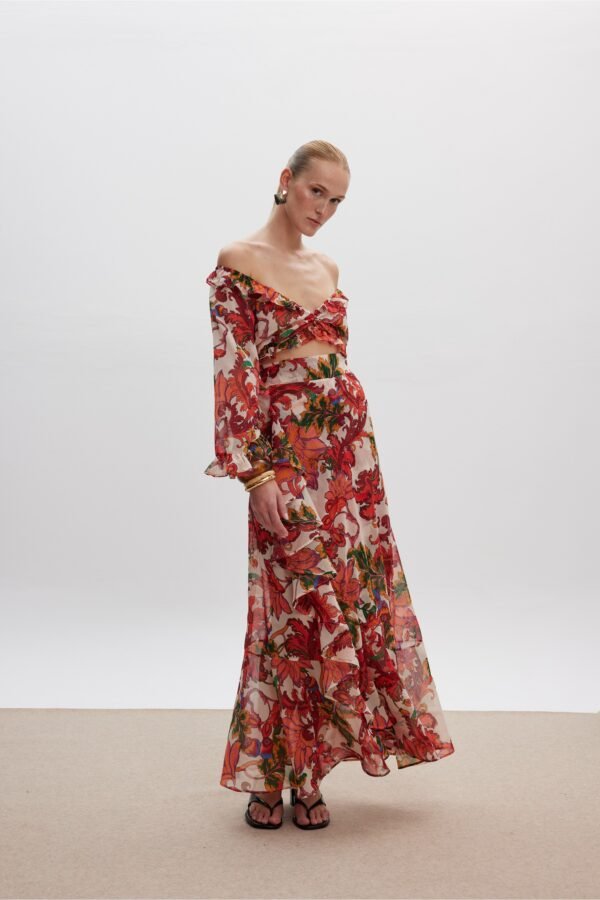 St. Tropez Set Ruffle/Ciel concept σετ - Image 3