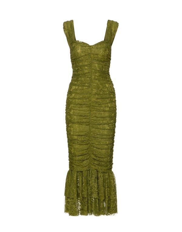Layla lace dress olive/Mix & Match φόρεμα
