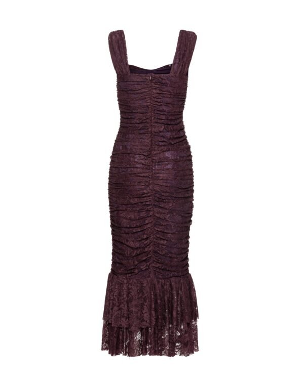 Layla lace dress burgundy/ Mix & Match φόρεμα - Image 4