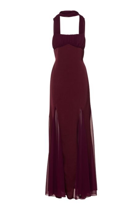 Gabrielle dress burgundy/ Mix & Match φόρεμα