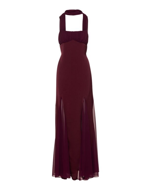 Gabrielle dress burgundy/ Mix & Match φόρεμα