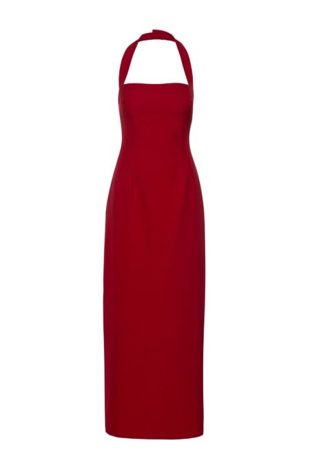 Alba dress cherry red/Mix & Match φόρεμα