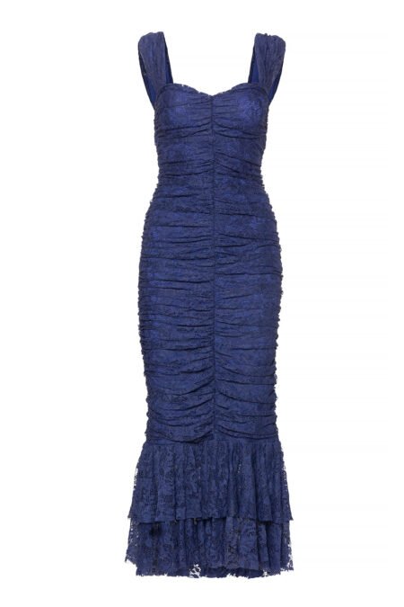 Layla lace dress royal blue/ Mix & Match φόρεμα