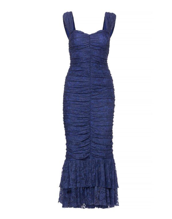 Layla lace dress royal blue/ Mix & Match φόρεμα