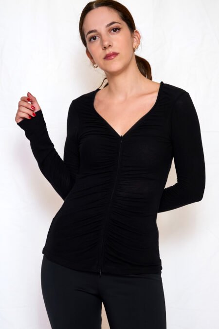 Zip top black/Ckontova τοπ