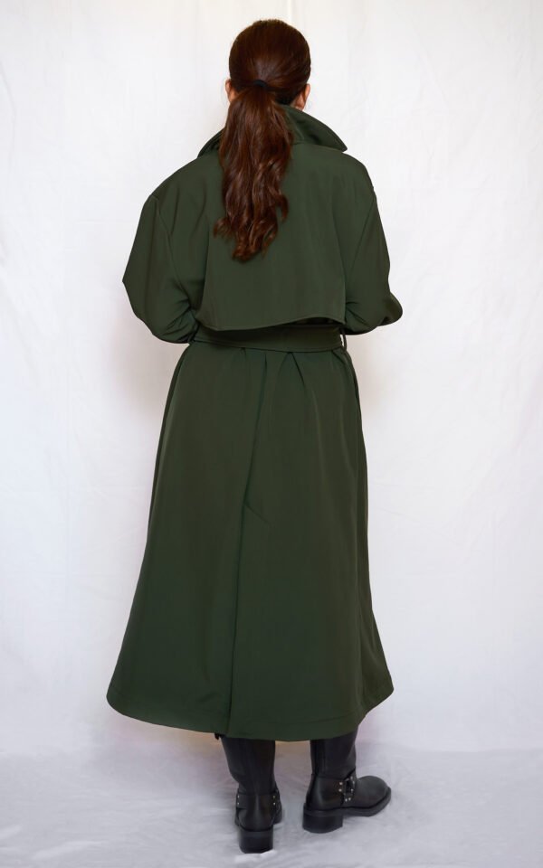 Trench coat khaki/Ckontova πανωφόρι - Image 3