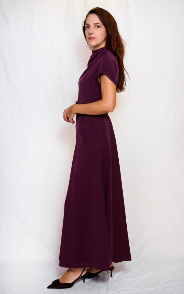 Signature dress bordeaux/ckontova φόρεμα - Image 3