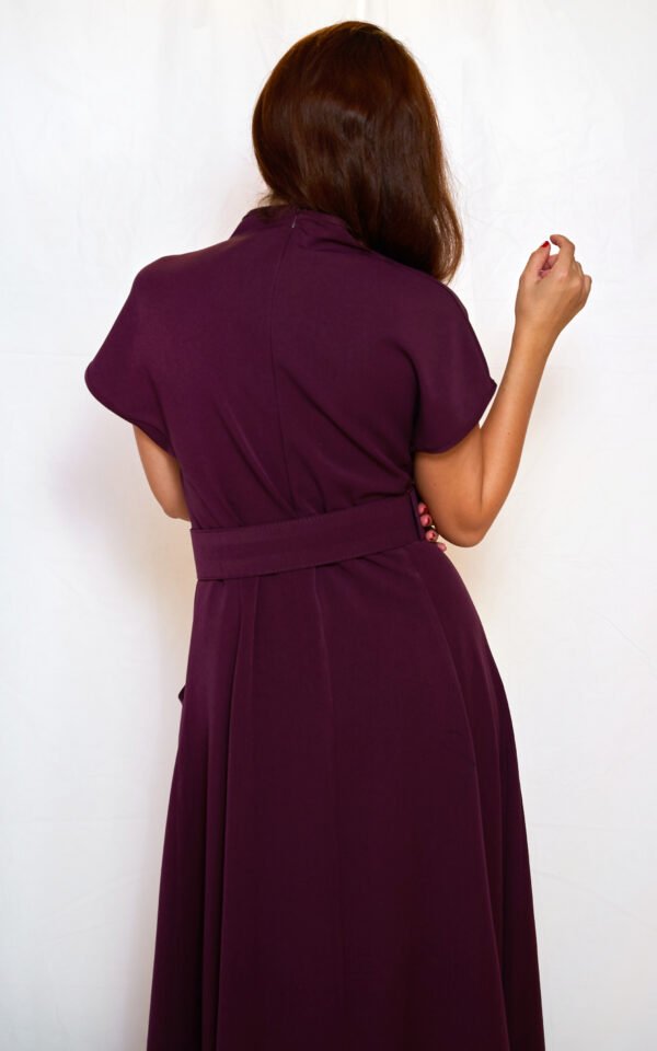 Signature dress bordeaux/ckontova φόρεμα - Image 5