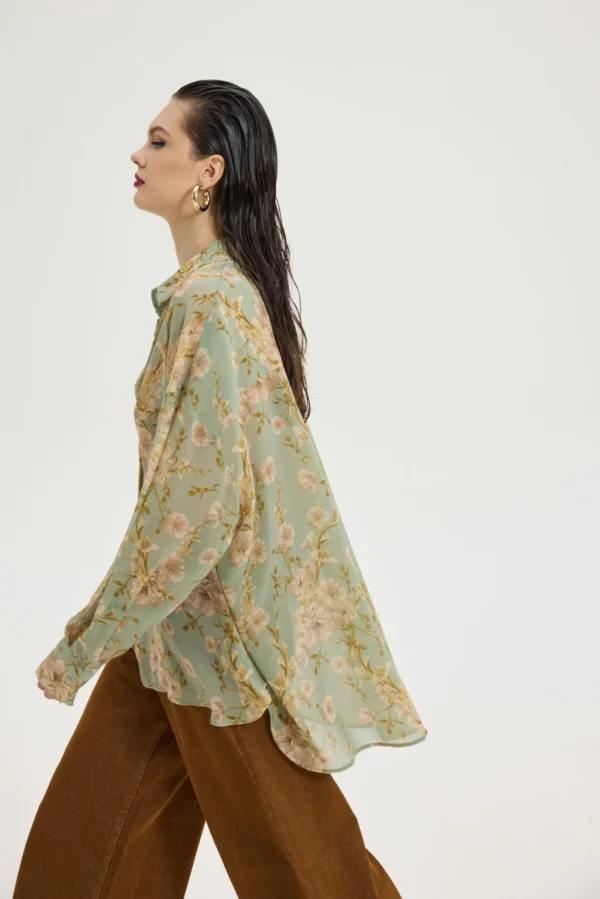 Heather Shirt (Fall's Love Mint)/Hemithea πουκάμισο - Image 2