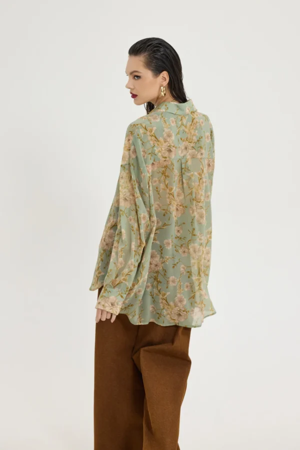 Heather Shirt (Fall's Love Mint)/Hemithea πουκάμισο - Image 4