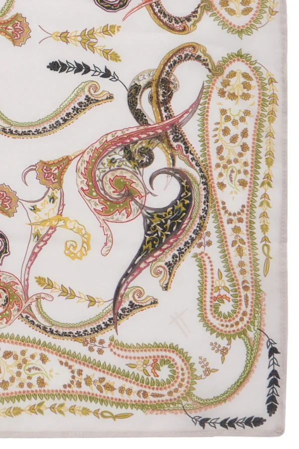 Lemonchello Scarf (Paisley Golden Fields Cream)/ Hemithea φουλάρι - Image 2