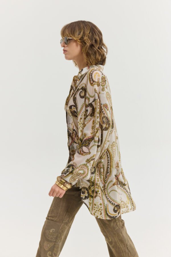 Heather Shirt (Golden Fields Cream)/Hemithea πουκάμισο - Image 5