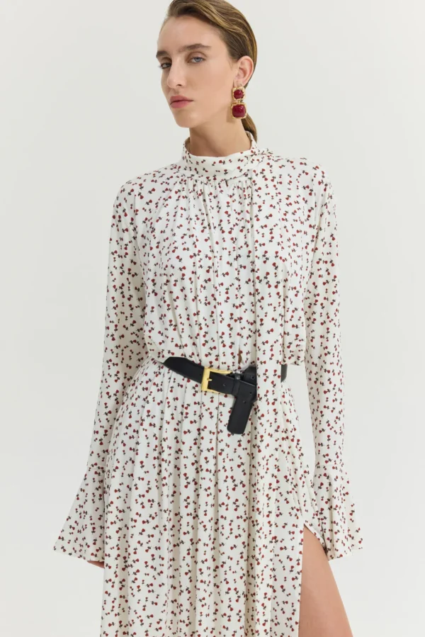 Peony Dress (Off-White)/Hemithea φόρεμα - Image 2