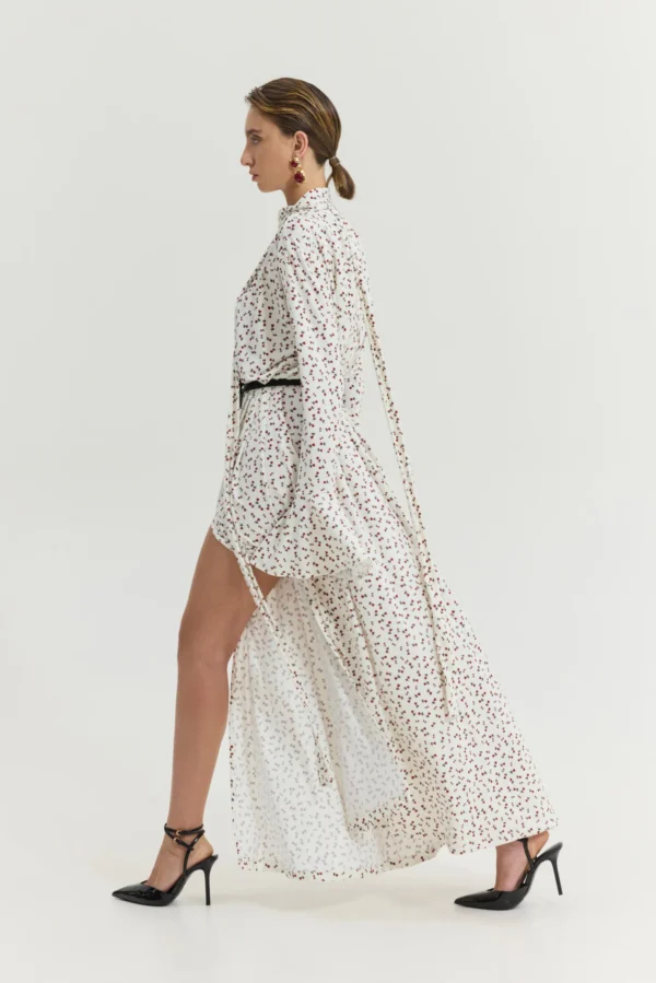 Peony Dress (Off-White)/Hemithea φόρεμα - Image 3