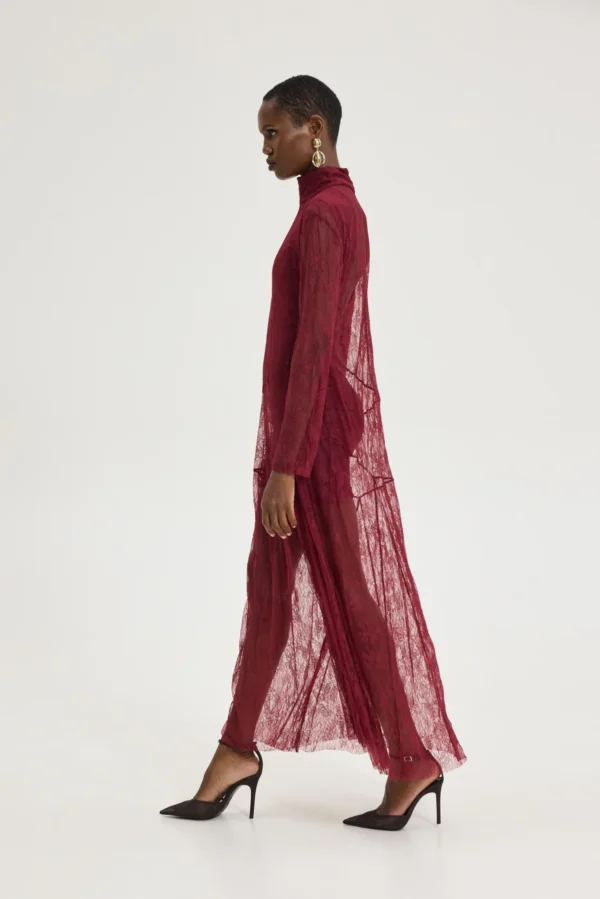 Paradise Top Dress (Wine)/Hemithea φόρεμα - Image 2