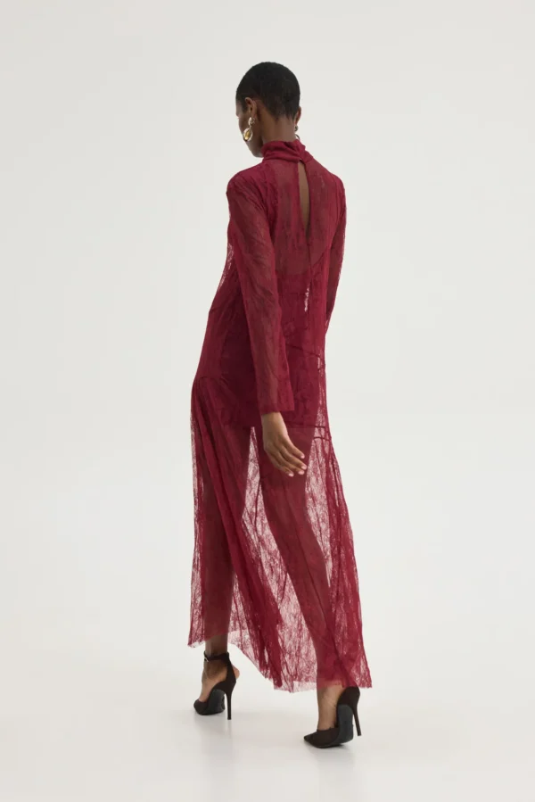Paradise Top Dress (Wine)/Hemithea φόρεμα - Image 3