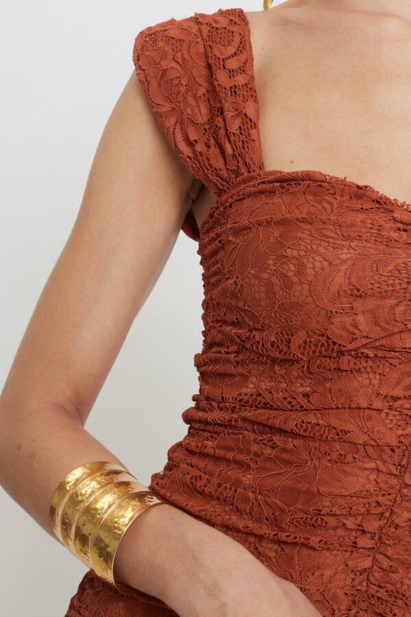 Layla lace dress terracotta/ Mix & Match φόρεμα - Image 4