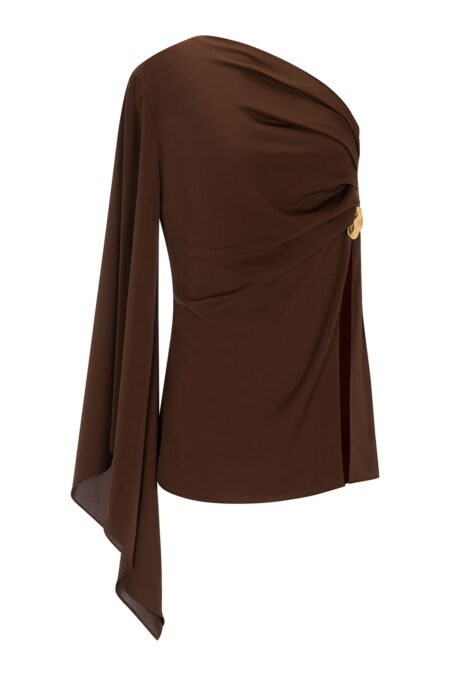 Velin top wood/La Chaine μπλούζα