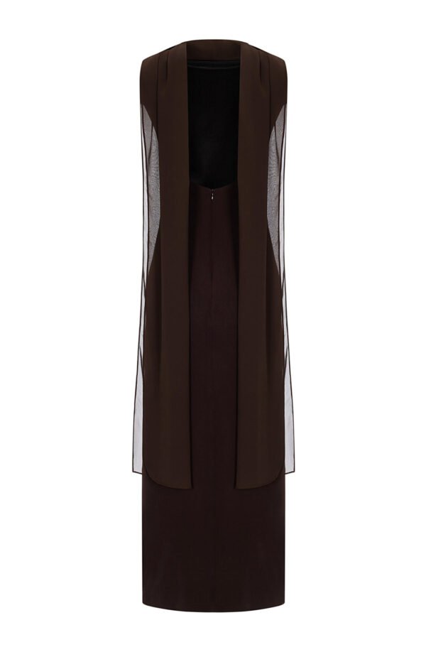 Orrea dress brown/La Chaine φόρεμα - Image 4