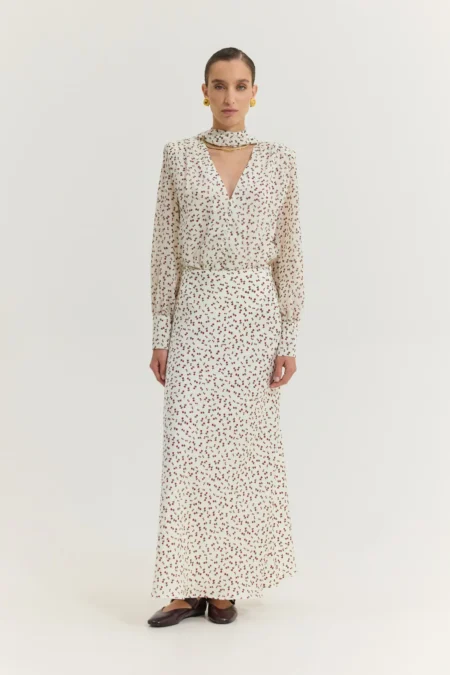 Rosemary Skirt (Off-white)/Hemithea φούστα