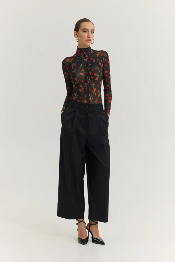 Ava Pants (Black)/Hemithea παντελόνι