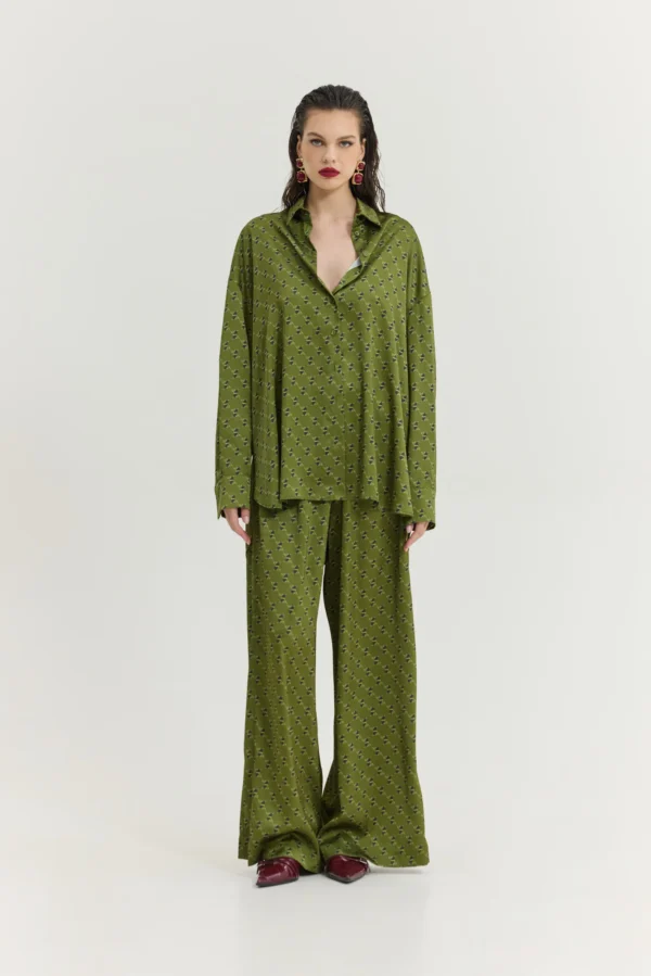 Peacock Pants (Khaki)/Hemithea παντελόνι