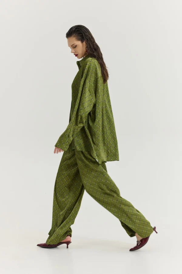 Peacock Pants (Khaki)/Hemithea παντελόνι - Image 2
