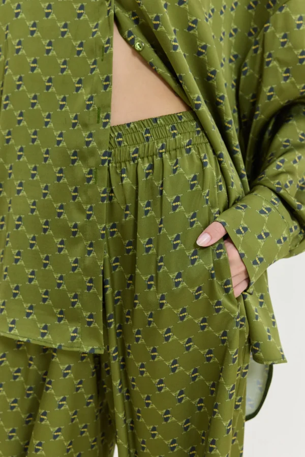 Peacock Pants (Khaki)/Hemithea παντελόνι - Image 3